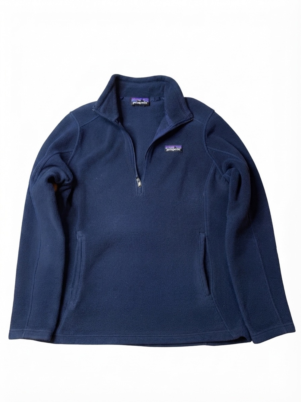 Patagonia Synchilla Snap-T Pullover Fleece Navy Blue Size L